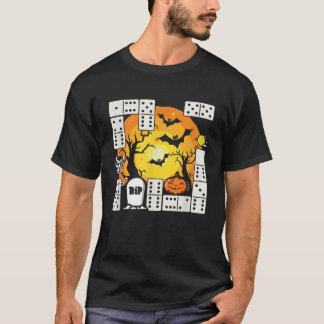 Spooky Dominospielerverein Halloween T-Shirt