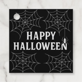 Spooky Drinks glücklich Halloween Spinnennetze Spu Geschenkanhänger