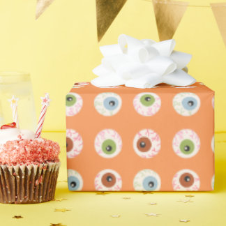 Spooky Eyeballs Geschenkpapier