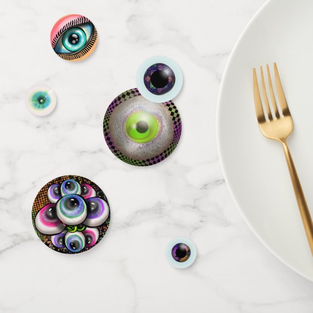 Spooky Eyes Halloween-Party Decoration Confetti Konfetti (Gruppe)