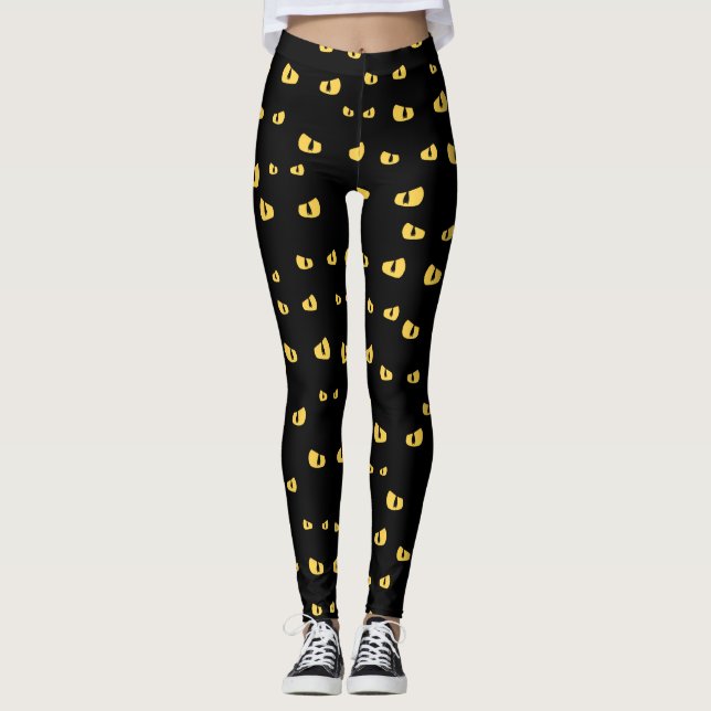 Spooky Eyes Leggings (Vorderseite)