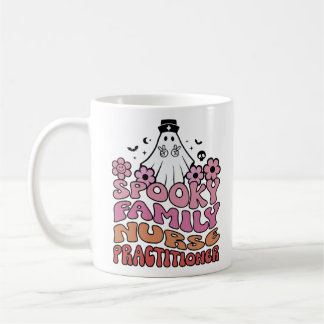 Spooky Family Nurse Practitionerin Frauen Krankens Kaffeetasse