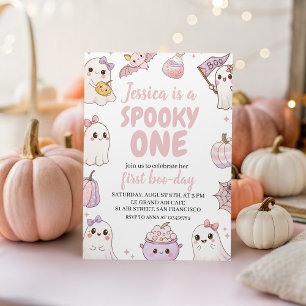 Spooky First Birthday Einladung