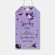 Spooky First Birthday Halloween-Party Lila