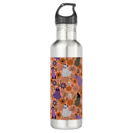 Spooky floral edelstahlflasche