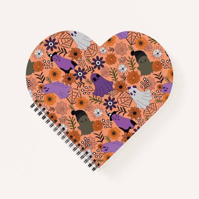 Spooky floral notizbuch (Vorderseite)