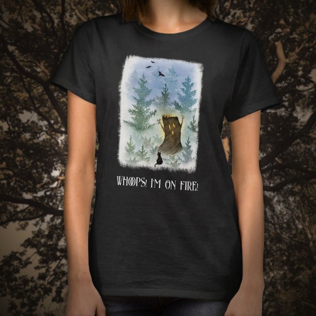 Spooky Forest Halloween T-Shirt (Von Creator hochgeladen)