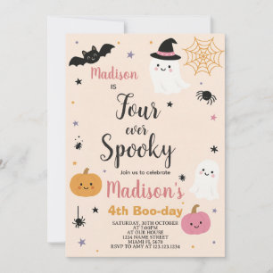 Spooky Four Kids Halloween Einladung