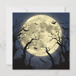 Spooky Full Moon Einladung