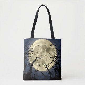 Spooky Full Moon Tasche