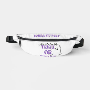 Spooky Fun Ghost Fanny Pack: "Trick or Treat, Smel Bauchtasche