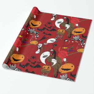 Spooky Fun Halloween Geschenkpapier