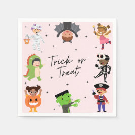 Spooky Fun Halloween Napkins für das Party der Kin Serviette