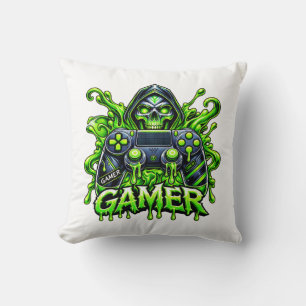 Spooky Gaming – Halloween-Gamer-Geist-Controller Kissen