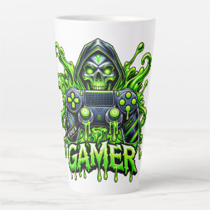 Spooky Gaming – Halloween-Gamer-Geist-Controller Milchtasse