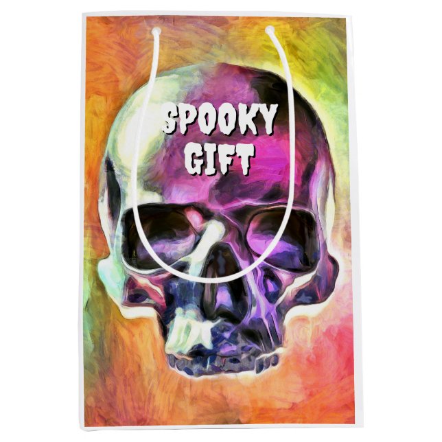 Spooky Geschenk. Mittlere Geschenktüte (Vorderseite)