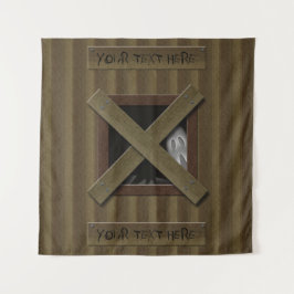 Spooky Ghost Boo Halloween Backdrop Props Wandteppich