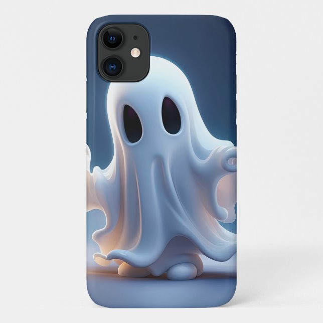 Spooky Ghost Case-Mate iPhone Hülle (Rückseite)