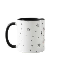 Spooky Ghost Cat Tasse "Punk Stars"