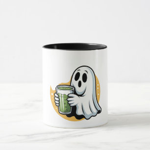 Spooky Ghost Drinks Matcha Halloween Tasse