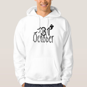 Spooky Ghost Halloween 31. Oktober Hoodie