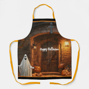 Spooky Ghost Halloween Collection Schürze