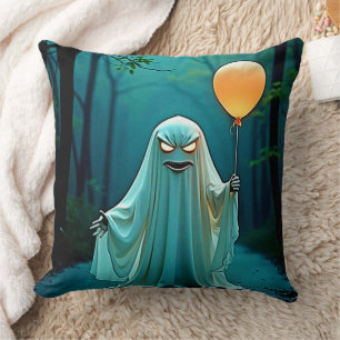 Spooky Ghost mit Eerie Balloon Kissen