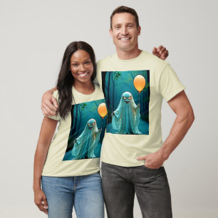 Spooky Ghost mit Eerie Balloon T-Shirt