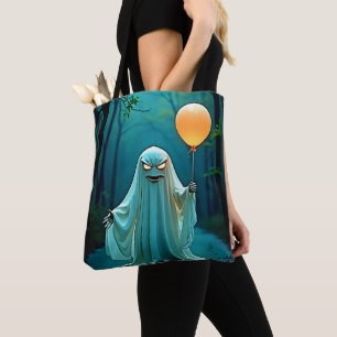 Spooky Ghost mit Eerie Balloon Tasche