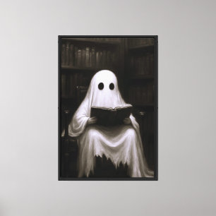 Spooky Ghost Painting Leinwanddruck