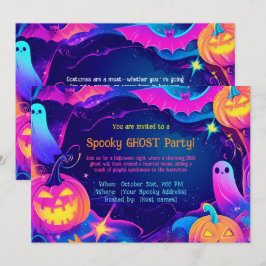 Spooky Ghost-Party Einladung