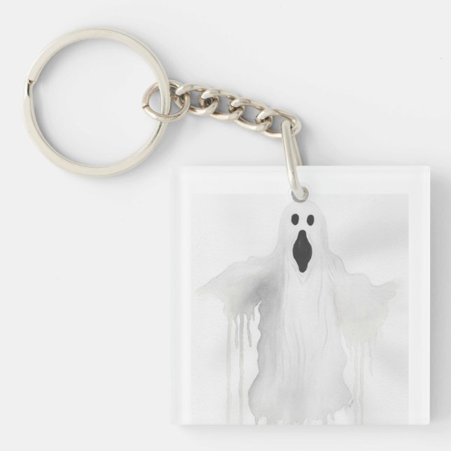 Spooky Ghost Schlüsselanhänger (Vorderseite)