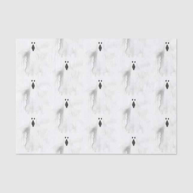 Spooky Ghost Seidenpapier (Vorderseite)