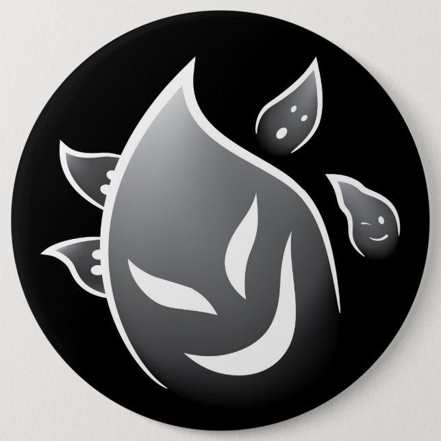 Spooky Ghosts Button (Vorderseite)