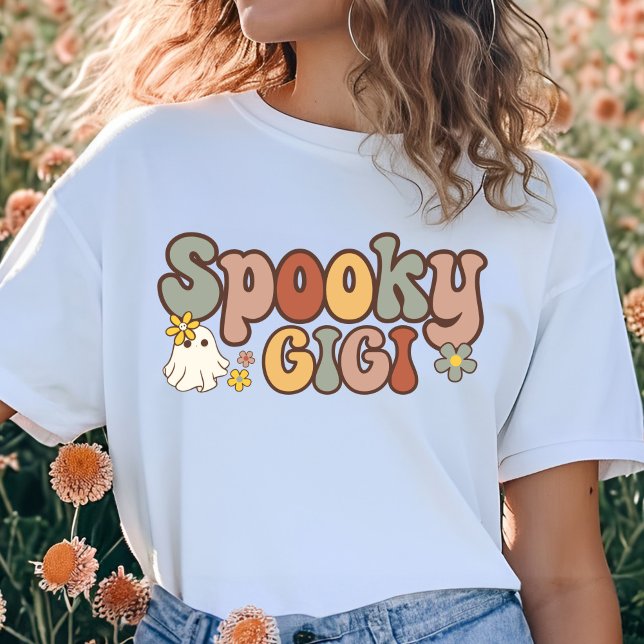 Spooky Gigi Retro Halloween Matchfamilie T-Shirt (Von Creator hochgeladen)