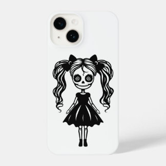 Spooky Girl Doll iPhone 14 Hülle