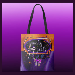 Spooky Girls Halloween Custom Tasche