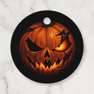 Spooky Glowing Halloween Geschenkanhänger