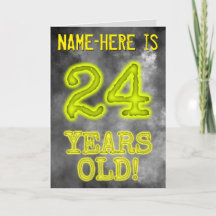 Spooky glühende Aura aussehen "24 JAHRE ALT!" + Na