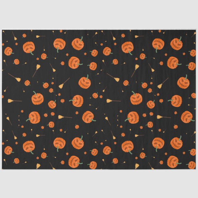 Spooky Gothic Halloween Dekoupage Tissue Seidenpapier (Vorderseite)