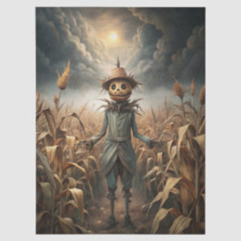 Spooky Gothic Scarecrow Fantasy  Seidenpapier
