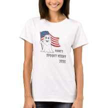 Spooky Grim Sensenmann USA Flag Halloween Spooky N