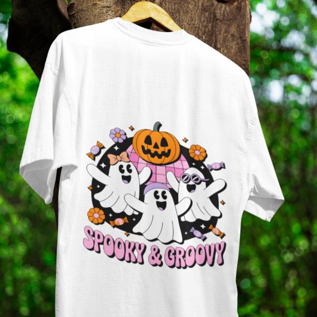 Spooky Groovy Disco T-Shirt (Von Creator hochgeladen)