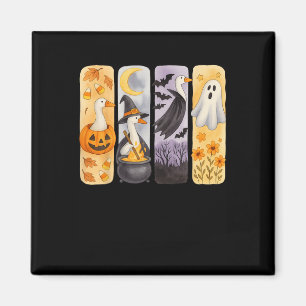 Spooky Halloween Albern-Gänse Pumpkin Ghost Lecker Magnet