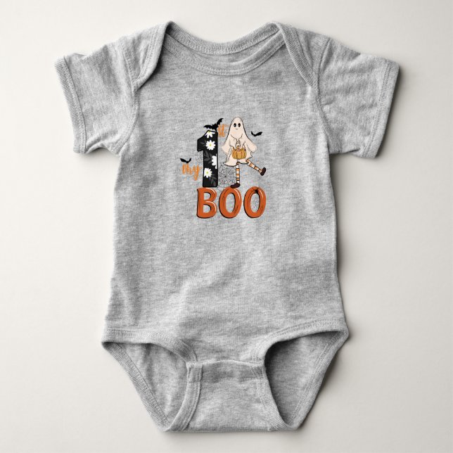 Spooky Halloween Baby Bodysuit Baby Strampler (Vorderseite)