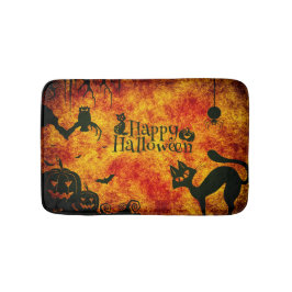 Spooky Halloween Badematte
