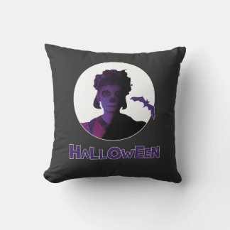 Spooky Halloween Bat Pattern Kissen