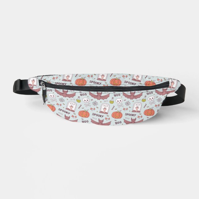 Spooky Halloween Bauchtasche (Vorderseite)