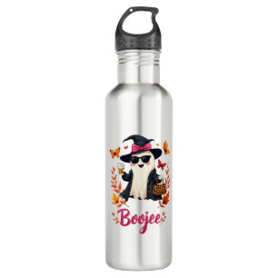 Spooky Halloween Boojee Sassy Classy Ghost Edelstahlflasche