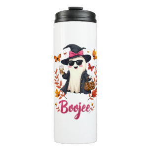 Spooky Halloween Boojee Sassy Classy Ghost Thermosbecher